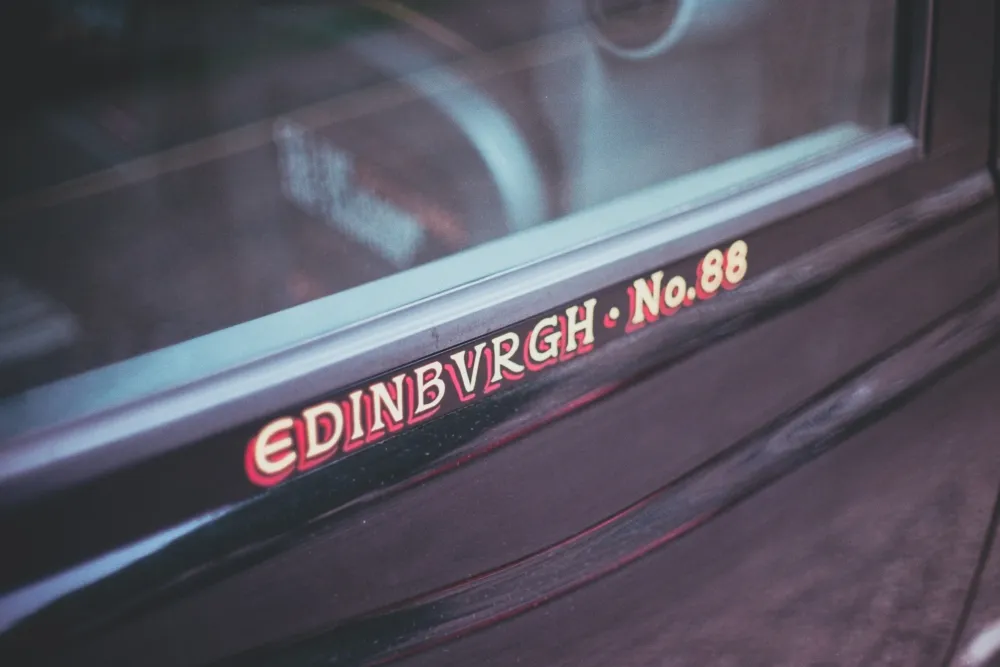 Edinburgh black cab