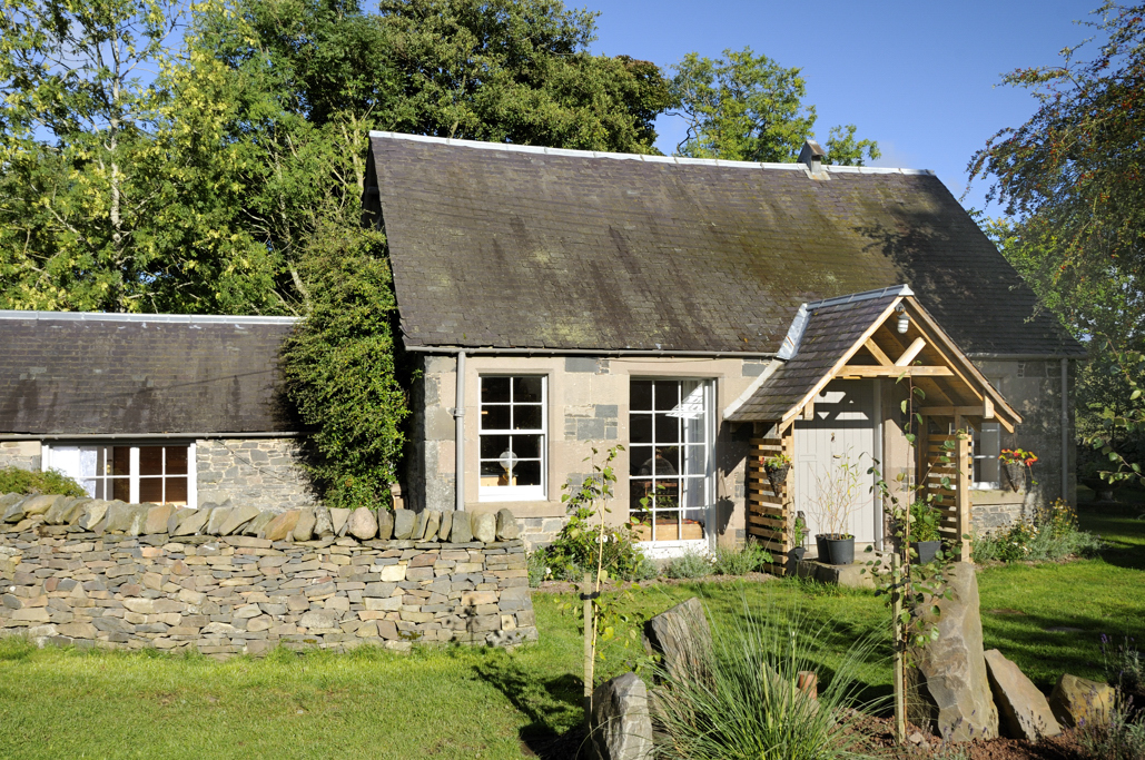 Entrance to The Bothy, holiday cottage at Dod Mill